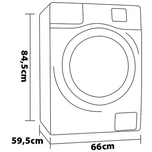 Lava e Seca Hisense WD5Q13 Titanium com Motor Inverter e Função Steam – 138kg - LS 13KG HISENSE WD5Q1342BT1 TITANIUM 127V