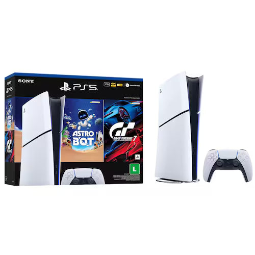 PlayStation®5 Slim Digital -Pacote ASTRO BOT e Gran Turismo 7 - PS5