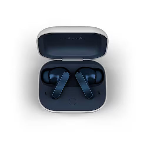 Fone de ouvido Sem Fio Bluetooth Motorola Moto Buds Cancelamento de Ruído Ativo - Dark Blue