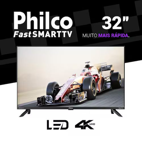 Smart TV 32” Philco LED Roku TV PTV32G7PR2CGB - Smart TV LED 32 polegadas