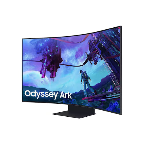 Monitor Gamer Samsung Odyssey Ark 55 2nd Gen 4K, Tela Curva, 165Hz, 1ms, FreeSync Premium Pro