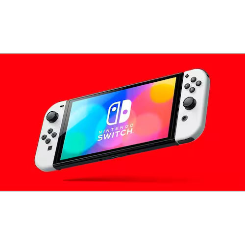 Console Nintendo Switch OLED Branco + Mario Kart 8 Deluxe