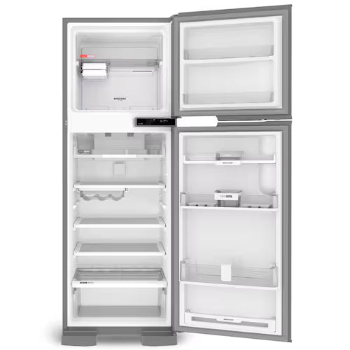 Geladeira Brastemp 375L BRM44HK Frost Free Duplex Extrafrio Fresh Zone Inox - 110V
