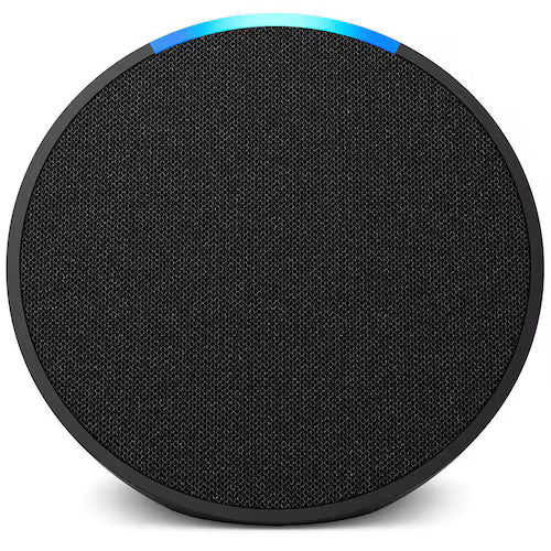 Smart Speaker Echo Pop Compacto com Som Envolvente e Alexa - Preto