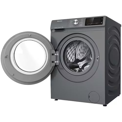 Lava e Seca Hisense WD5Q13 Titanium com Motor Inverter e Função Steam – 138kg - LS 13KG HISENSE WD5Q1342BT1 TITANIUM 127V