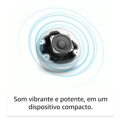 Echo Dot 5ª geração, Smart speaker com Produto Alexa, Branca, AMAZON AMAZON