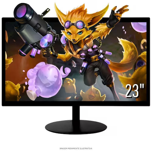 Computador Gamer Completo TOB Intel Core i5 SSD 480GB 16GB Teclado Mouse Mouse Pad e Headset Gamer Monitor 23 Windows 10 Pro Trial