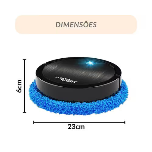 Aspirador Robô Função Mop E Passa Pano - Limpeza Perfeita