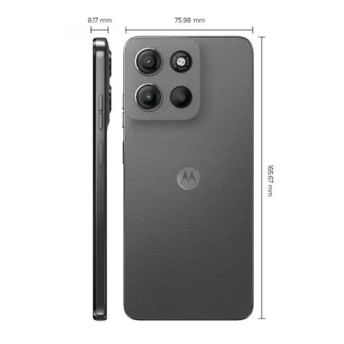Smartphone Motorola Moto g15 Grafite 256GB 4GB RAM+8GB Ram Boost e Camera 50MP com AI e Night Vision, 5.200mAh Tela FHD+ 6.7 Superb
