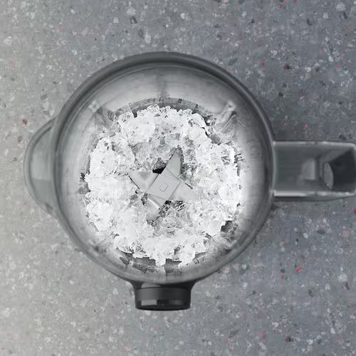 Liquidificador Electrolux EBS30 Aço Inox EscovadoPreto com Copo de Vidro 700W e 5 Velocidades - 110V