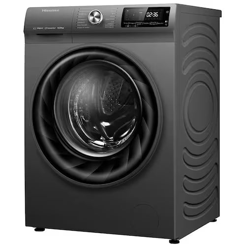 Lava e Seca Hisense WD5Q13 Titanium com Motor Inverter e Função Steam – 138kg - LS 13KG HISENSE WD5Q1342BT1 TITANIUM 127V