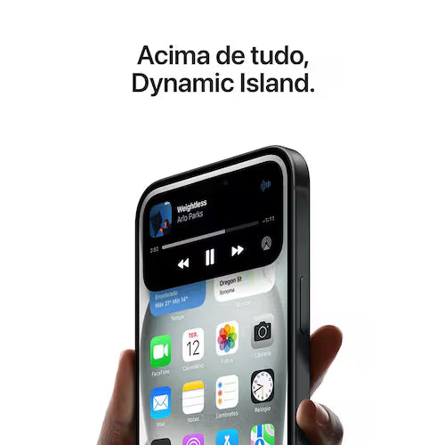 Apple iPhone 15 128GB 6,1 48MP Preto