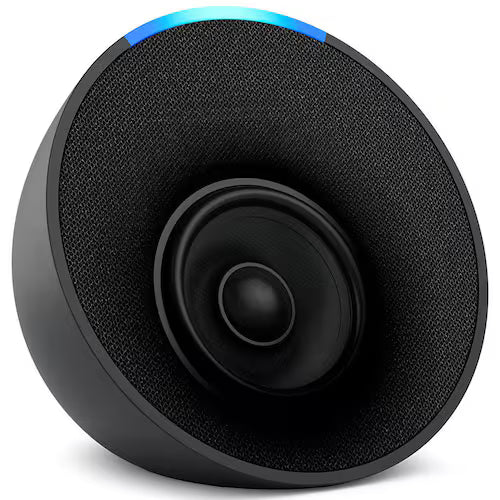 Smart Speaker Echo Pop Compacto com Som Envolvente e Alexa - Preto