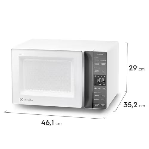 Micro-ondas Electrolux Efficient ME23B Função Manter Aquecido Desidratar Branco 23L - 110V