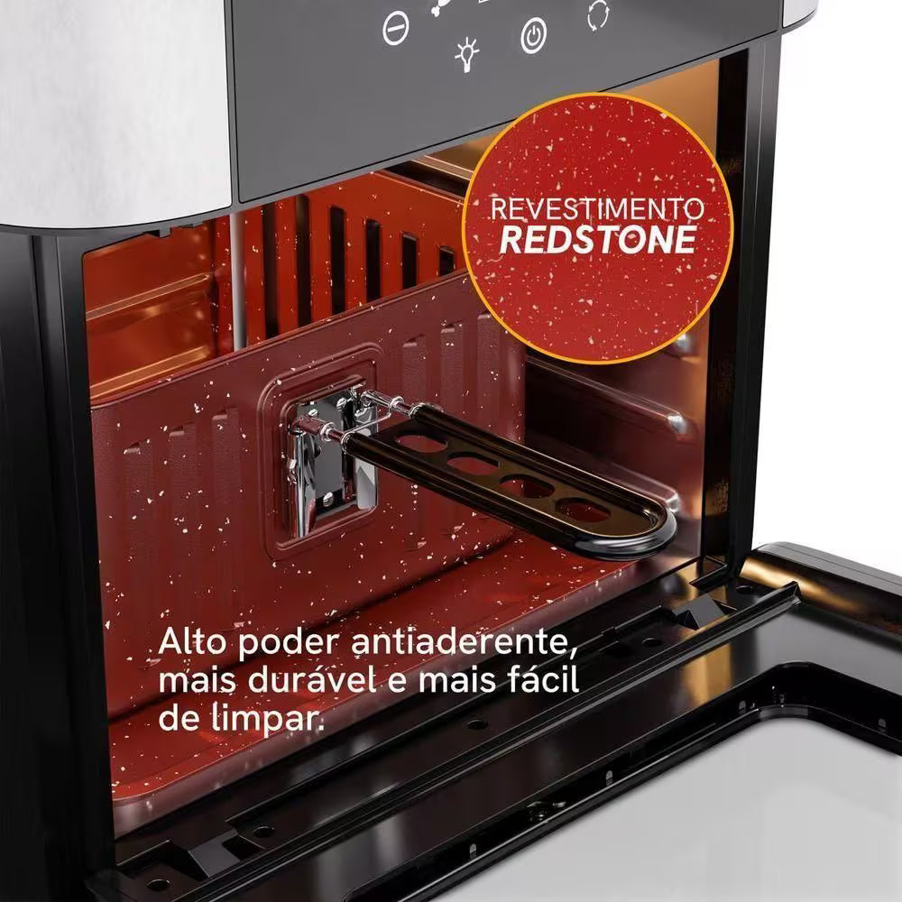 Air Fryer Kitchen Art 16L 4 em 1 com Espeto Rotisserie KAF16A 110V