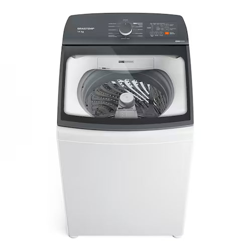 Máquina de Lavar Brastemp 14Kg Branca com Ciclo Tira Manchas Advanced e Smart Sensor - BWK14BB - 110V