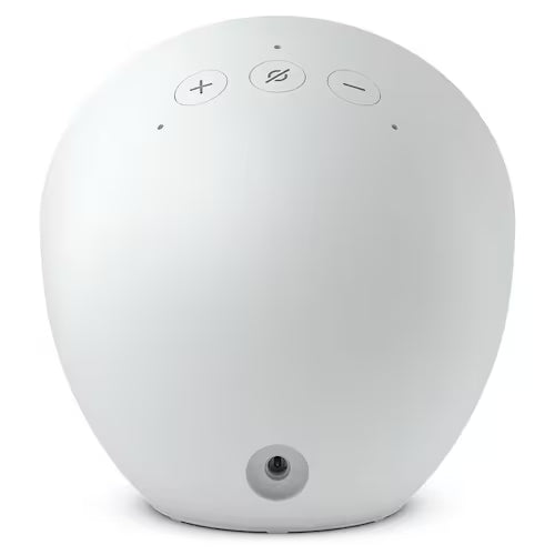 Echo Spot (2024) com Alexa Despertador Inteligente com Som Vibrante e Alexa Branca - Amazon