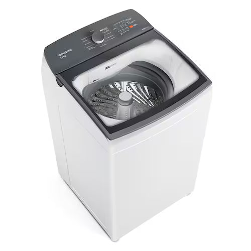 Máquina de Lavar Brastemp 14Kg Branca com Ciclo Tira Manchas Advanced e Smart Sensor - BWK14BB - 110V