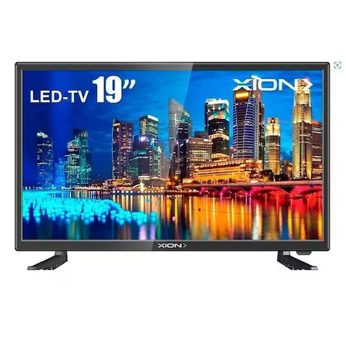 Tv 19Pol Led Hd Bivolt CaminhãoMotorhomeLancha Plug 12V - TV LED HD 19 polegadas com plugue 12V