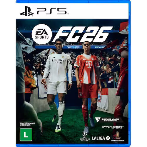 Jogo Ea Sports Fc 26 Midia Fisica Ps5 Lacrado Pt Br - Jogo EA Sports FC 26 para PS5