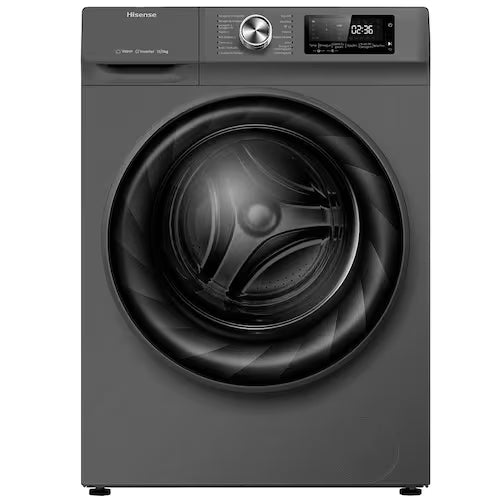 Lava e Seca Hisense WD5Q13 Titanium com Motor Inverter e Função Steam – 138kg - LS 13KG HISENSE WD5Q1342BT1 TITANIUM 127V