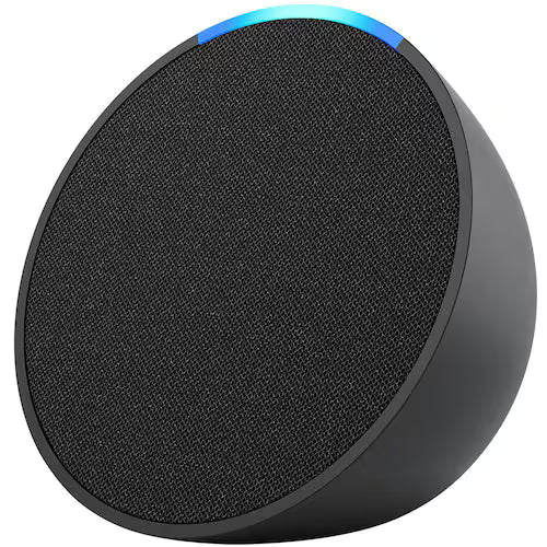 Smart Speaker Echo Pop Compacto com Som Envolvente e Alexa - Preto
