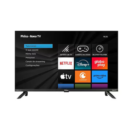 Smart TV 32” Philco LED Roku TV PTV32G7PR2CGB - Smart TV LED 32 polegadas
