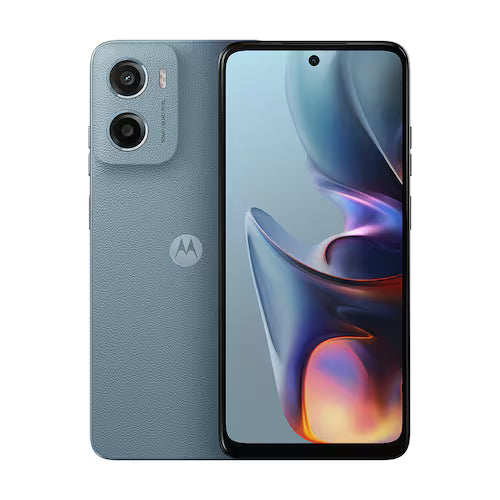 Smartphone Motorola Moto g05 Cinza Vegan Leather 128GB 4GB RAM + 8GB Ram Boost e Camera 50MP com AI Bateria de 5200 mAh Tela 6.7 e Su