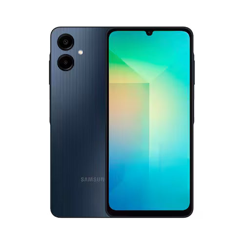 Smartphone Samsung Galaxy A06 Azul Escuro 4G 128GB 4GB RAM Tela 6,7 Processador Octa-Core, Câmera Traseira de 50MP e Selfie de 8MP